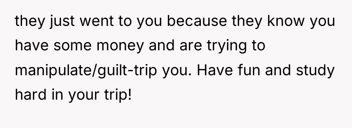 they just went to you because they know you have...