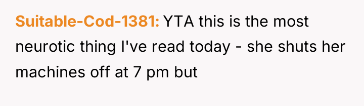 Suitable-Cod-1381 YTA this is the most neurotic thing I've read...