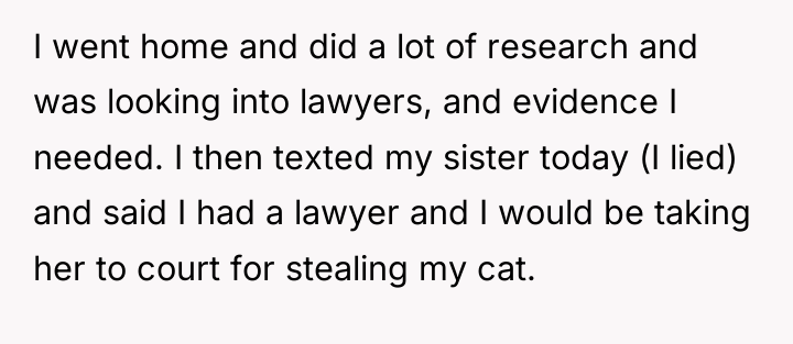 I went home and did a lot of research and...