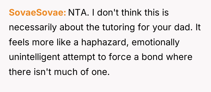 SovaeSovae NTA. I don't think this is necessarily about the...