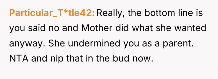 Particular_T*tle42 Really, the bottom line is you said no and...