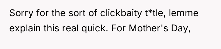 Sorry for the sort of clickbaity t*tle, lemme explain this...