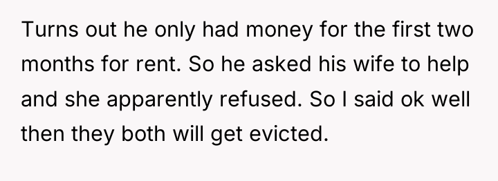 Turns out he only had money for the first two...