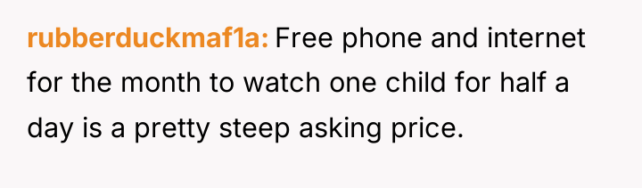 rubberduckmaf1a Free phone and internet for the month to watch...