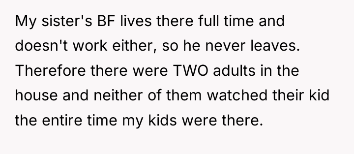 My sister's BF lives there full time and doesn't work...