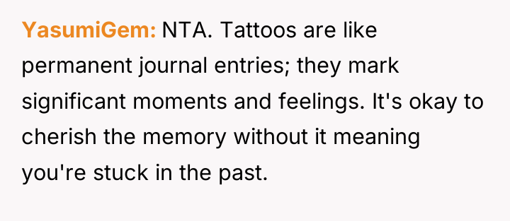 YasumiGem NTA. Tattoos are like permanent journal entries; they mark...
