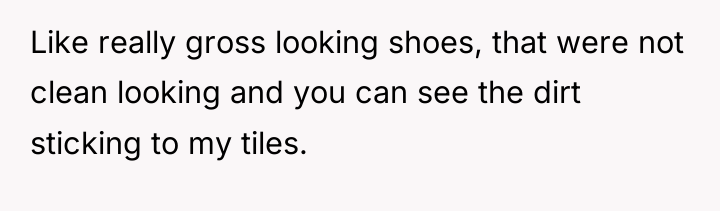 Like really gross looking shoes, that were not clean looking...