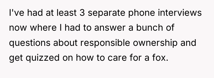 I've had at least 3 separate phone interviews now where...