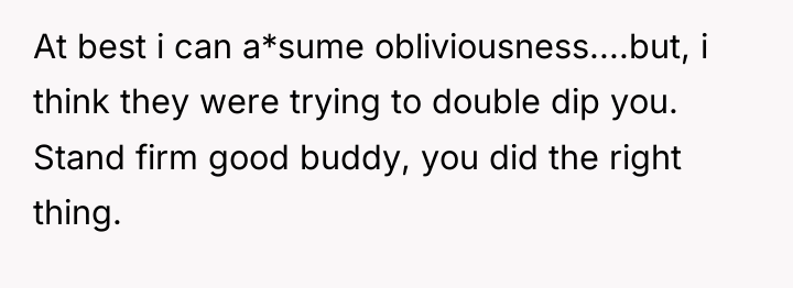 At best i can a*sume obliviousness....but, i think they were...