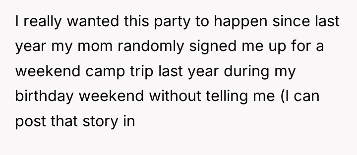 I really wanted this party to happen since last year...