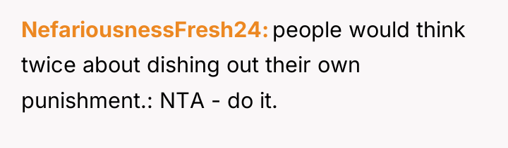 NefariousnessFresh24 people would think twice about dishing out their own...