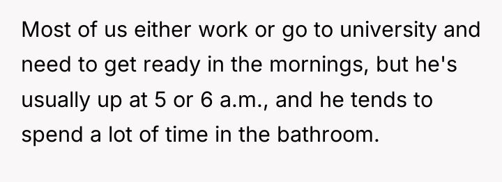 Most of us either work or go to university and...
