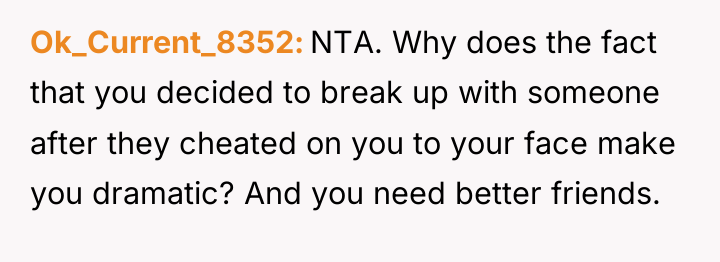 Ok_Current_8352 NTA. Why does the fact that you decided to...