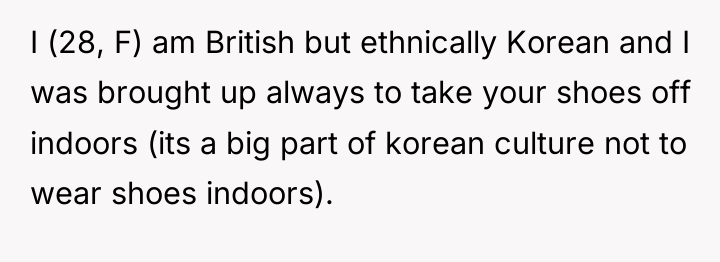 I (28, F) am British but ethnically Korean and I...