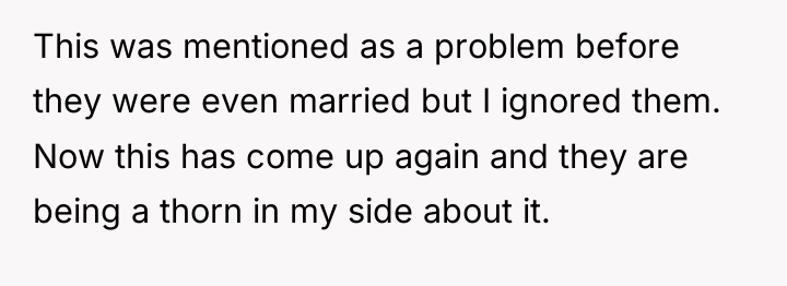 This was mentioned as a problem before they were even...