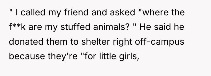 " I called my friend and asked "where the f**k...