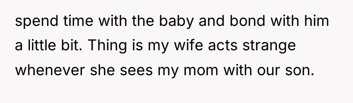 spend time with the baby and bond with him a...