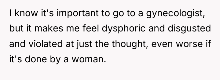 I know it's important to go to a gynecologist, but...