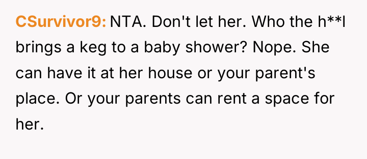 CSurvivor9 NTA. Don't let her. Who the h**l brings a...