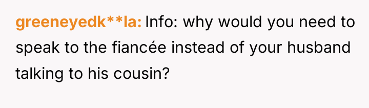 greeneyedk**la Info: why would you need to speak to the...