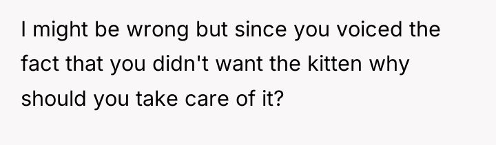 I might be wrong but since you voiced the fact...
