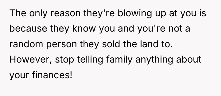 The only reason they're blowing up at you is because...