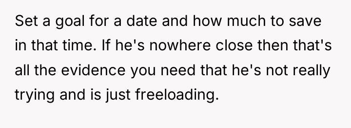 Set a goal for a date and how much to...