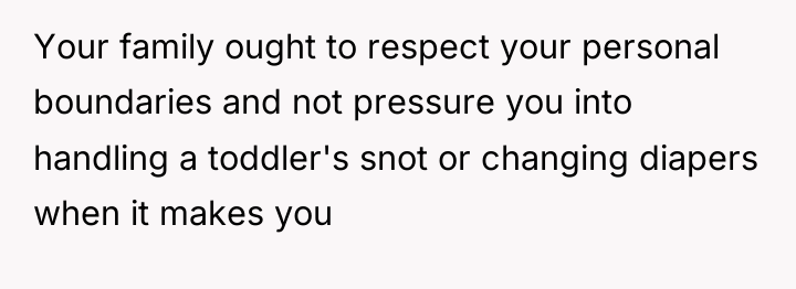 Your family ought to respect your personal boundaries and not...