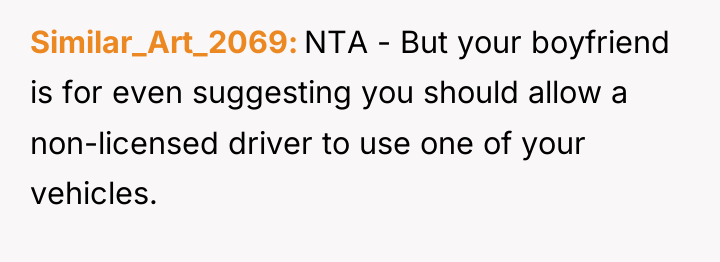 Similar_Art_2069 NTA - But your boyfriend is for even suggesting...