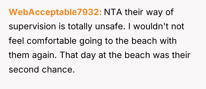WebAcceptable7932 NTA their way of supervision is totally unsafe. I...