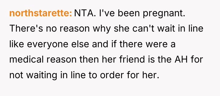 northstarette NTA. I've been pregnant. There's no reason why she...