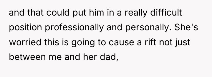 and that could put him in a really difficult position...