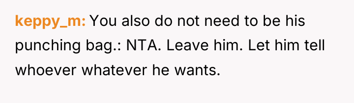 keppy_m You also do not need to be his punching...