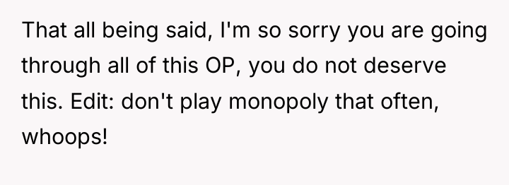 That all being said, I'm so sorry you are going...