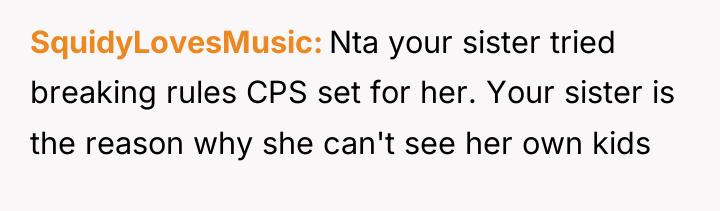 SquidyLovesMusic Nta your sister tried breaking rules CPS set for...