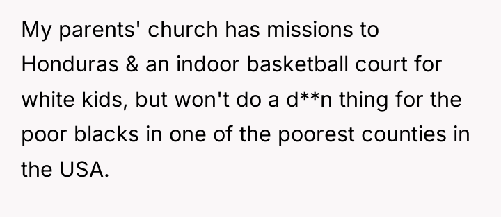 My parents' church has missions to Honduras & an indoor...