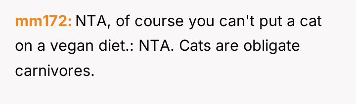 mm172 NTA, of course you can't put a cat on...