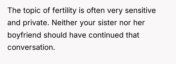The topic of fertility is often very sensitive and private....