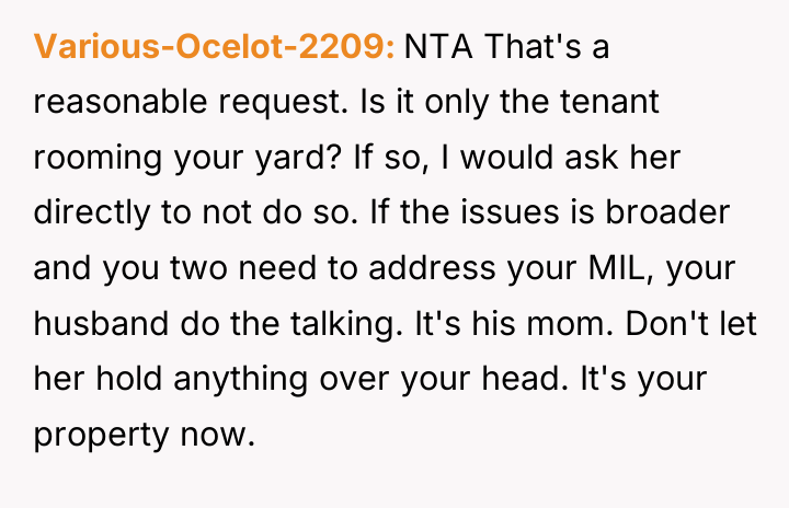 Various-Ocelot-2209 NTA That's a reasonable request. Is it only the...