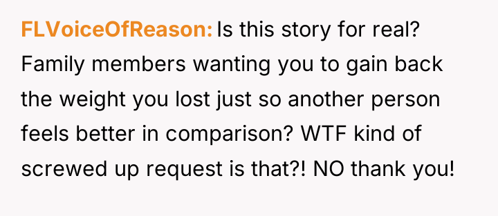 FLVoiceOfReason Is this story for real? Family members wanting you...