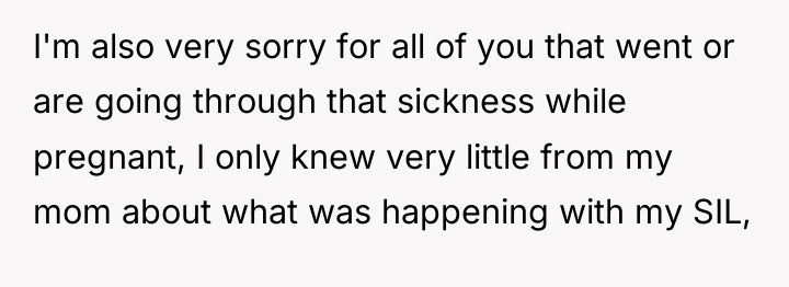I'm also very sorry for all of you that went...