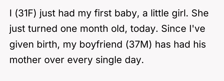 I (31F) just had my first baby, a little girl....