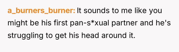 a_burners_burner It sounds to me like you might be his...