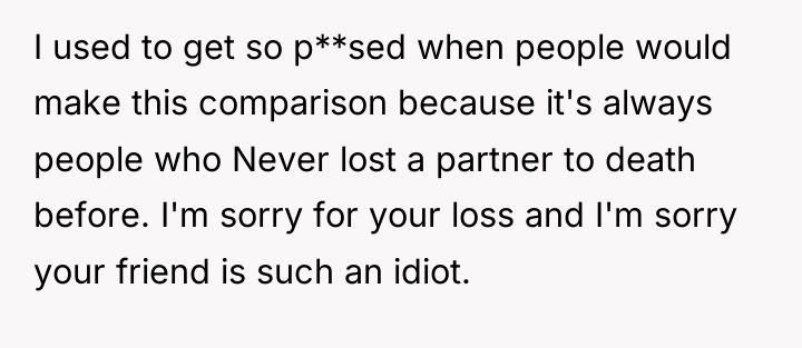I used to get so p**sed when people would make...