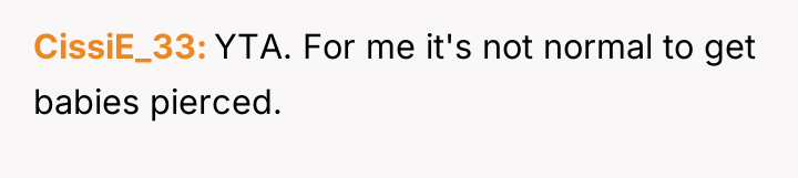 CissiE_33 YTA. For me it's not normal to get babies...