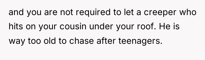 and you are not required to let a creeper who...