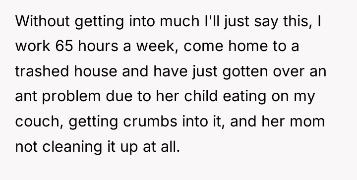 Without getting into much I'll just say this, I work...