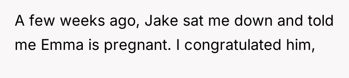 A few weeks ago, Jake sat me down and told...