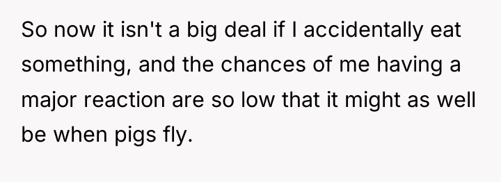 So now it isn't a big deal if I accidentally...