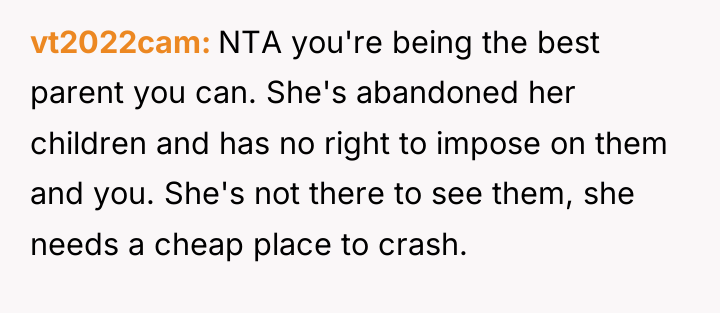 vt2022cam NTA you're being the best parent you can. She's...